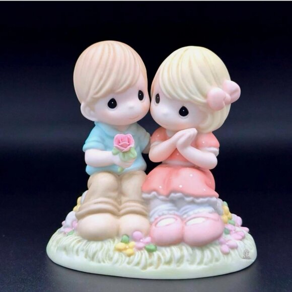 Wedgwood Other - Precious Moments Vintage Boy & Girl Figurine - Sweetest Couple Ever!
